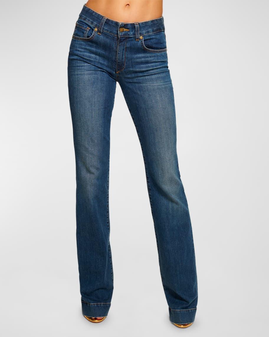 Kyle Low-Rise Flare Jeans Product Image