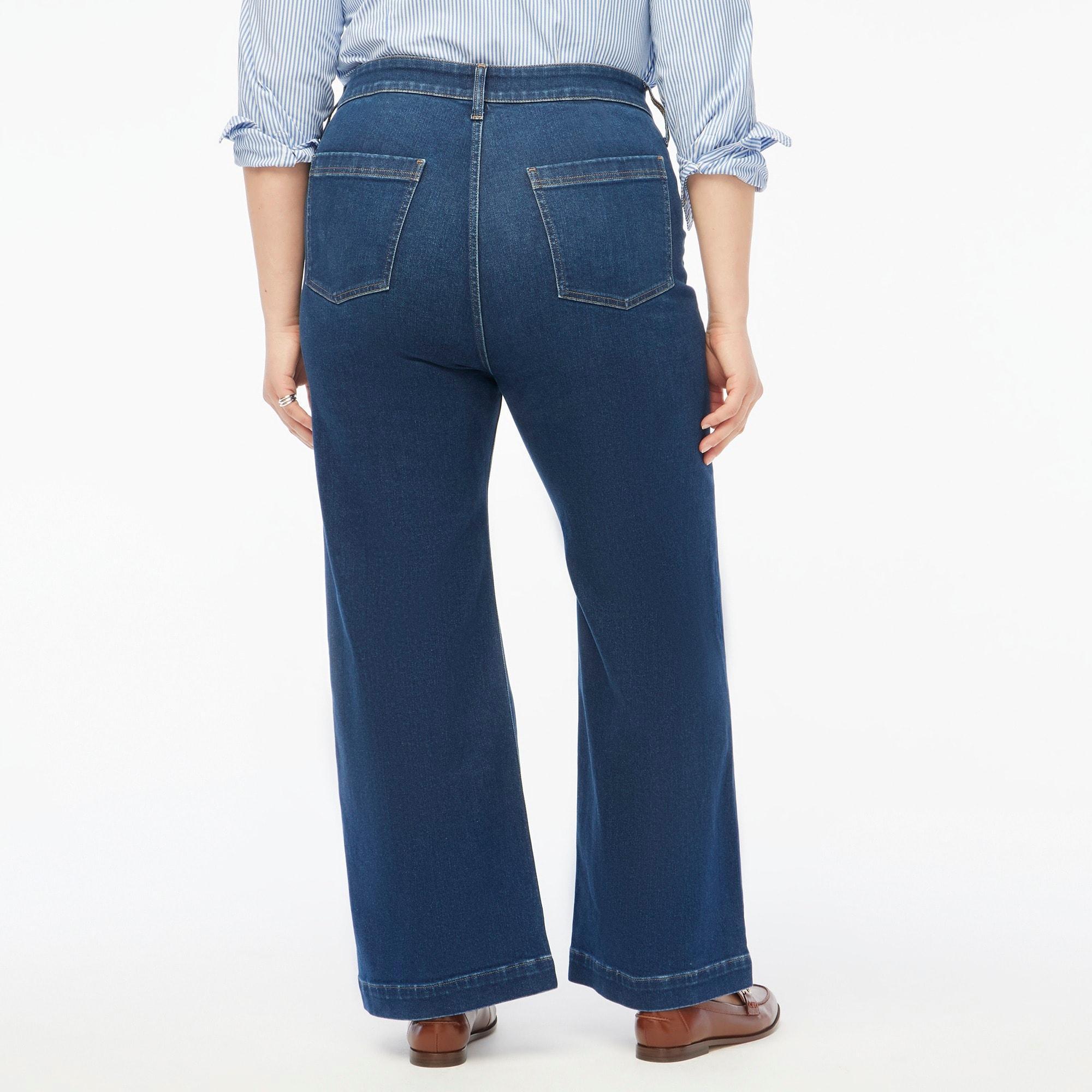 Soft denim trouser Product Image