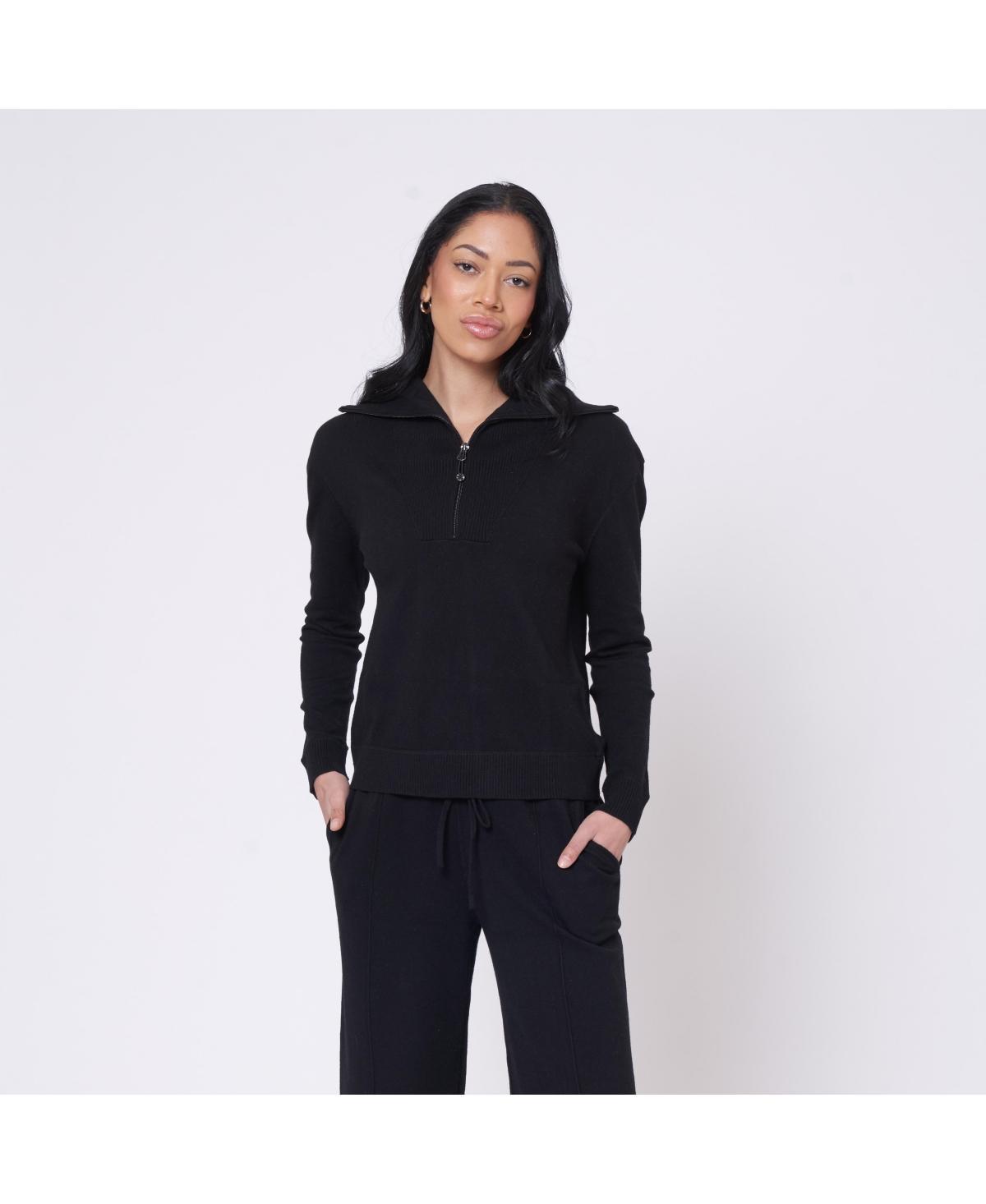 Lei mere Womens Knit Tisbury Half Zip Sweater product image