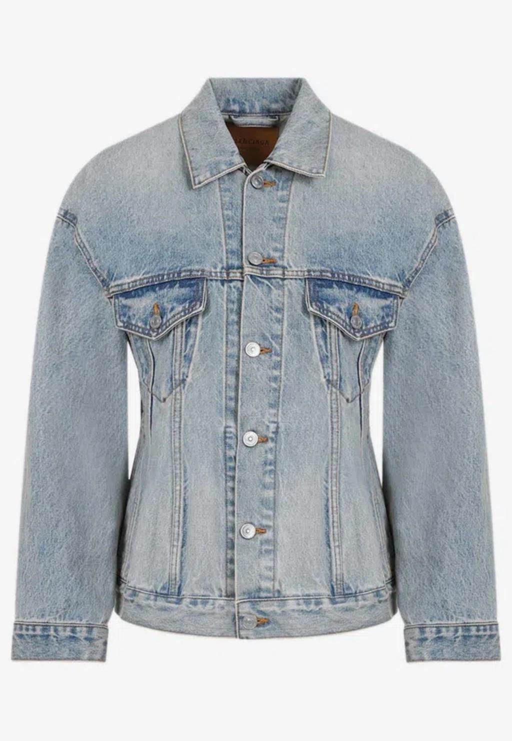 BALENCIAGA Hourglass Jacket In Light Blue product image