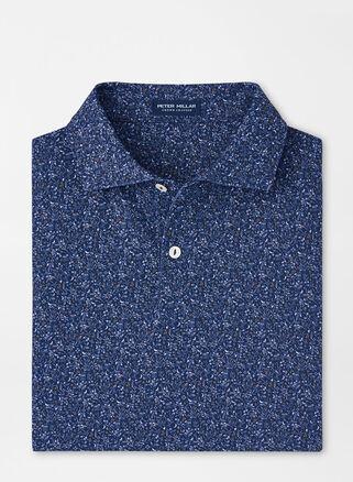 Peter Millar Mens Infusions Performance Jersey Polo | Color: Navy | Size: XXL Product Image