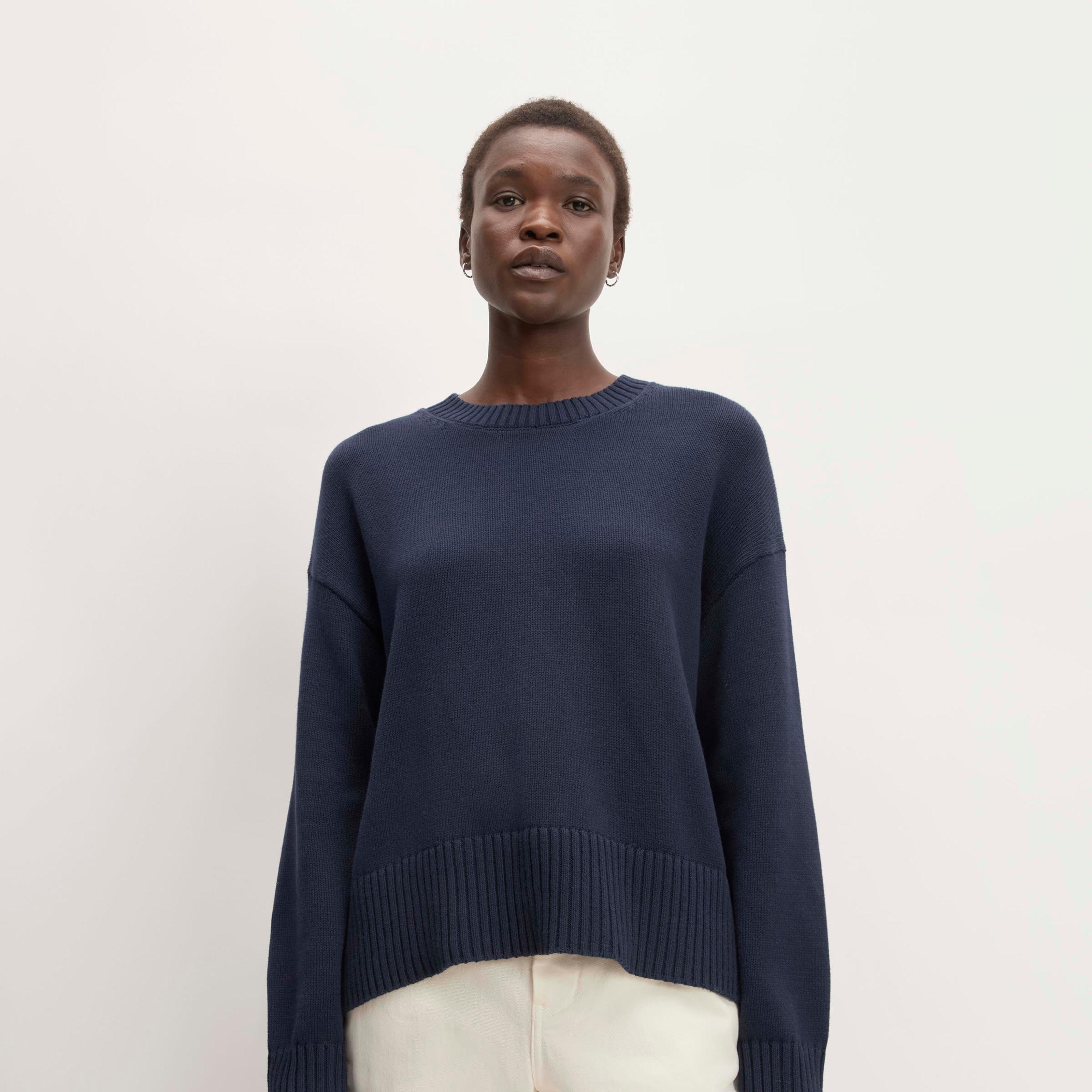 Womens Boxy Sweater in Everyday Cotton by Everlane Product Image