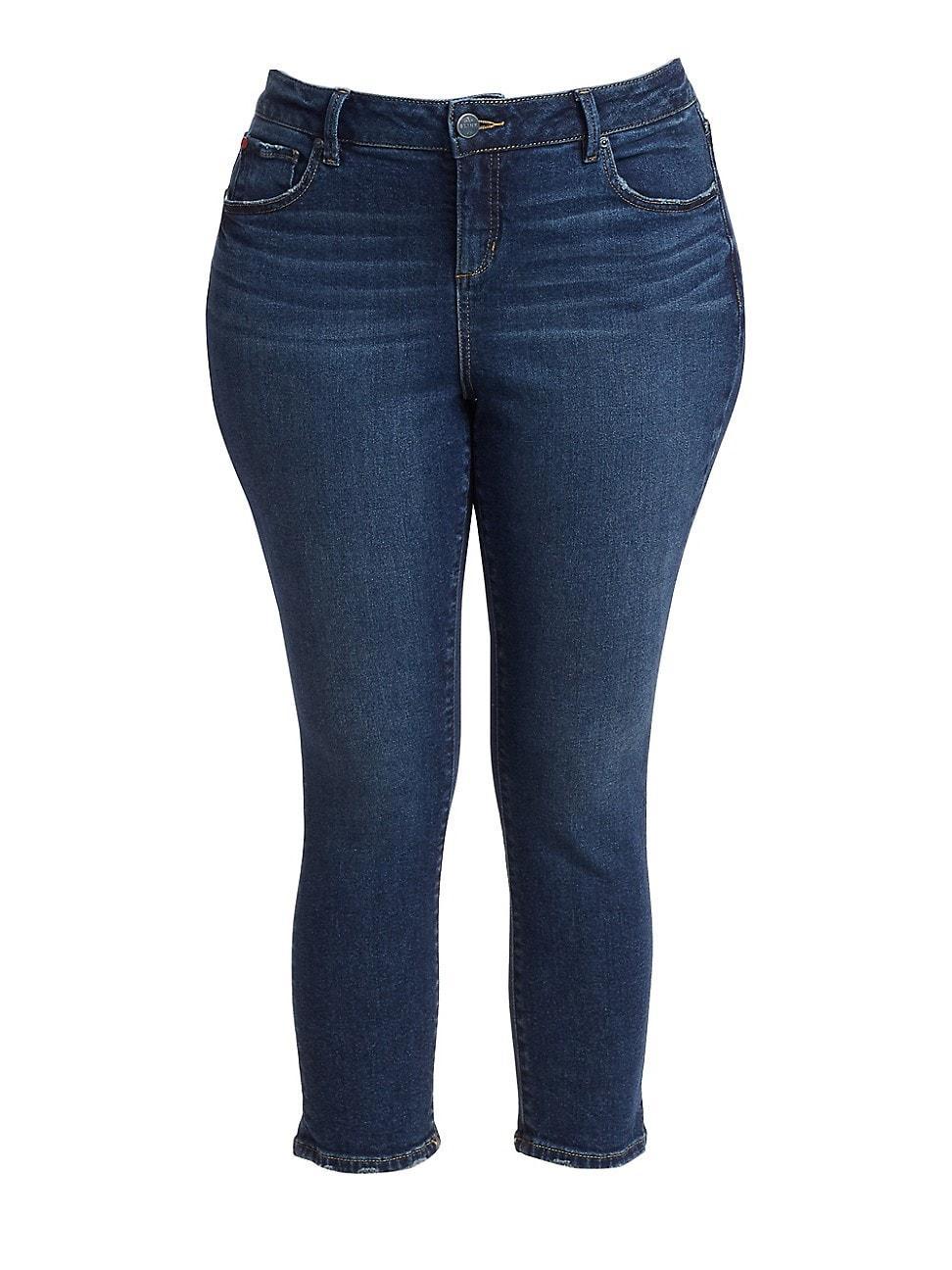 Womens High-Rise Straight-Leg Jeans Product Image