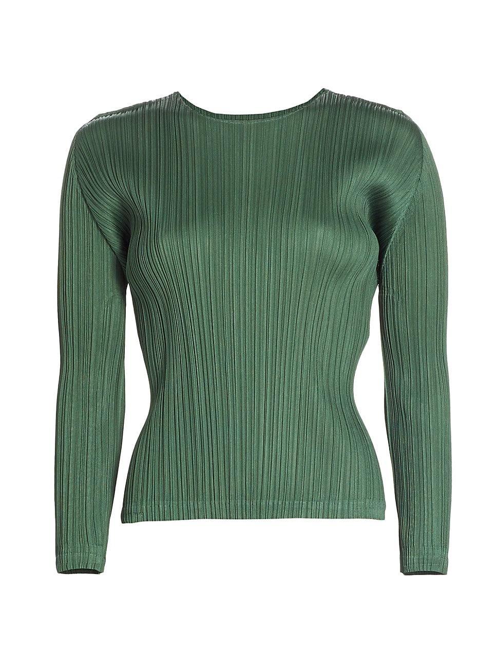 Womens December Pleated Top Product Image