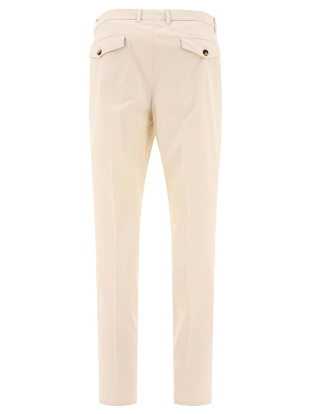 Leisure Fit Trousers In White Product Image