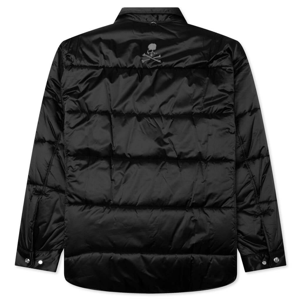 Padded Shirt Jacket - Black Male Product Image