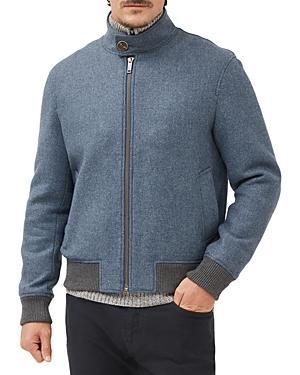 Mens Knapdale Wool-Blend Tech Bomber Jacket Product Image