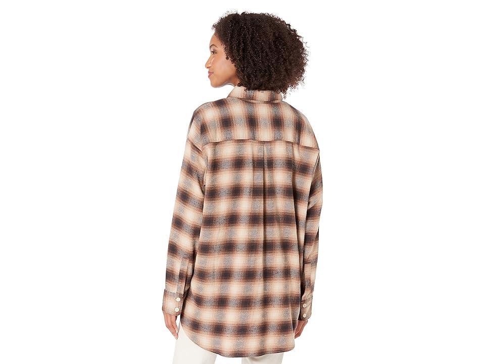 Levi's(r) Premium Nola Menswear Shirt (James Plaid Cement) Women's Clothing Product Image