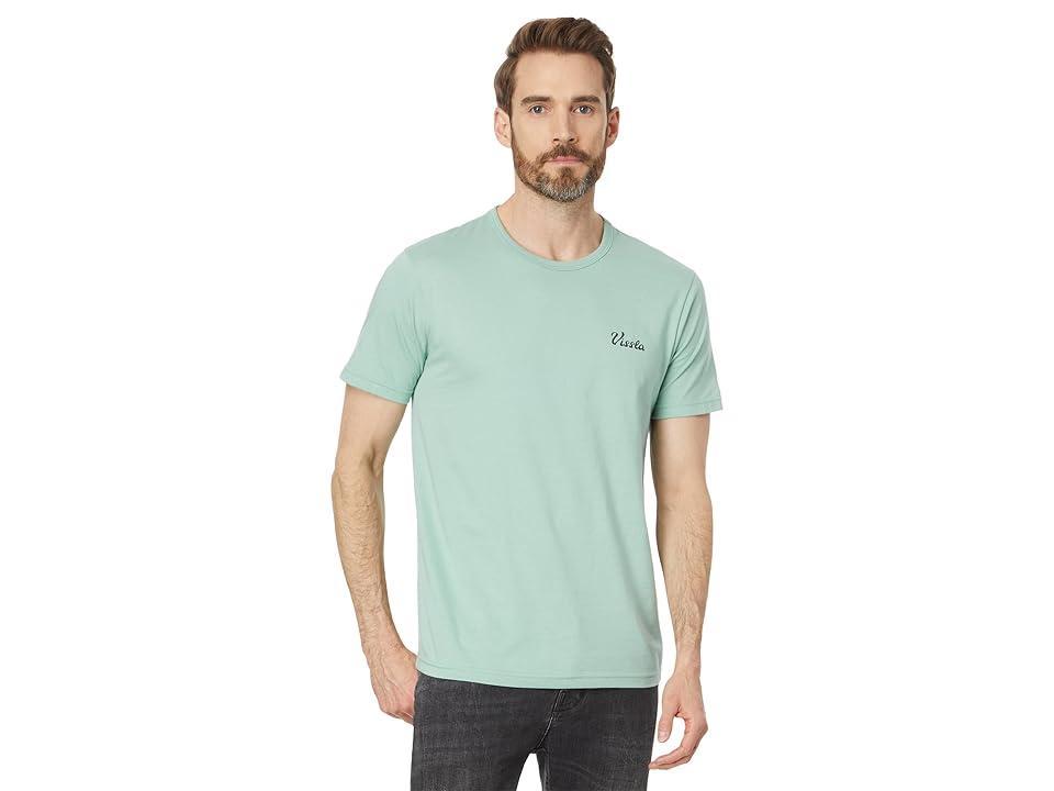 VISSLA Craftsmen Organic Short Sleeve Tee (Jade) Men's Clothing Product Image