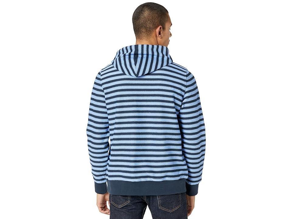 Psycho Bunny Sheffield Stripe Hoodie Men's Clothing Product Image