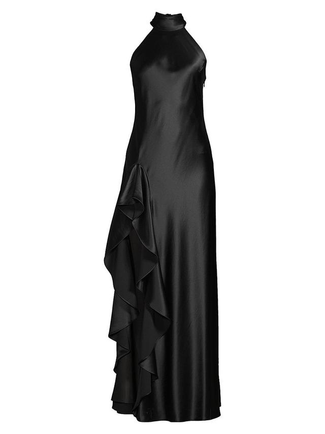 Womens Roux Hammered Satin Dress Product Image