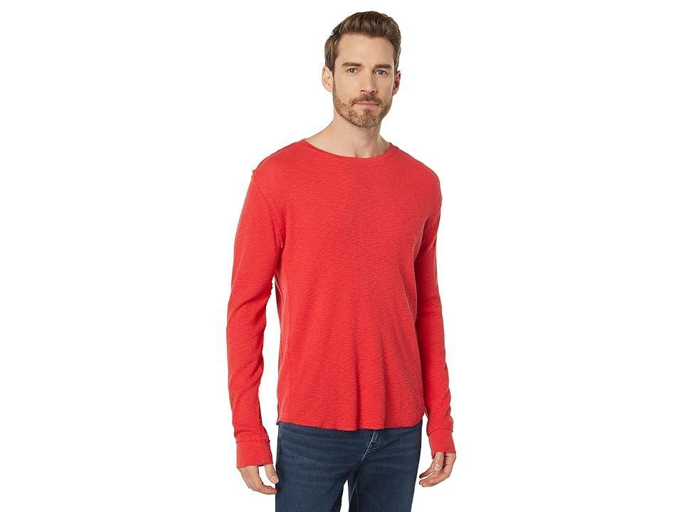 Lucky Brand Garment Dye Thermal Crew (True ) Men's Clothing Product Image