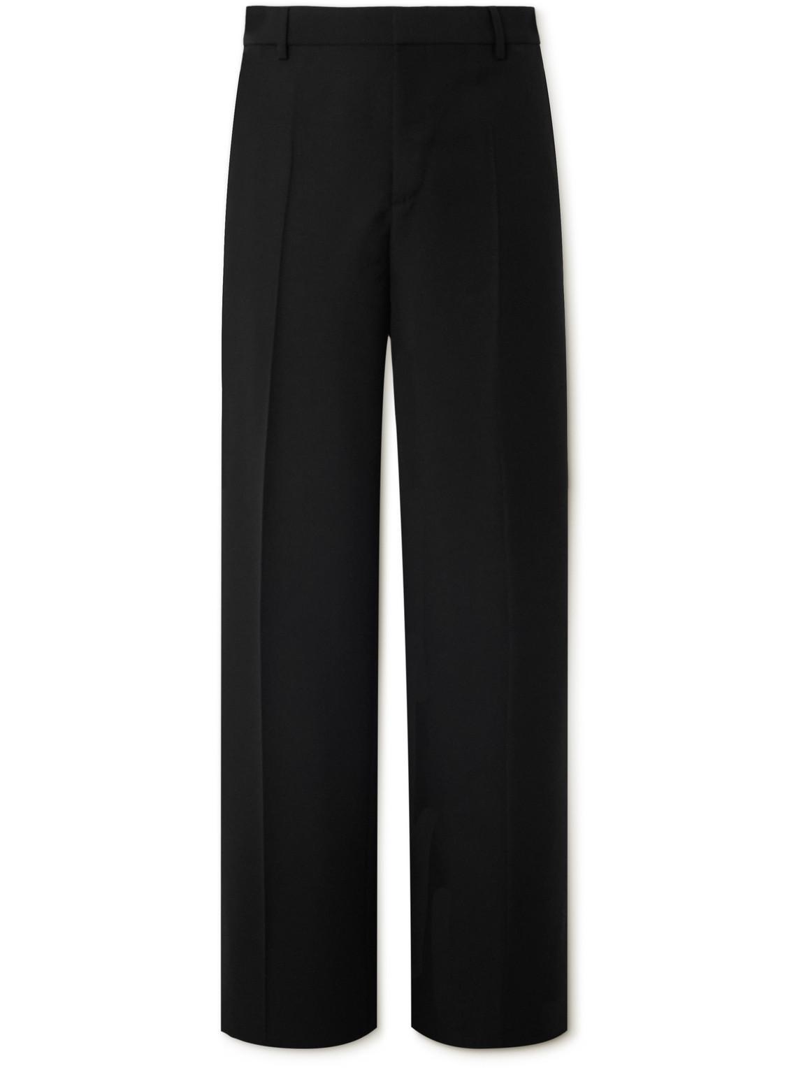 Wool Slim Pants In Black Product Image