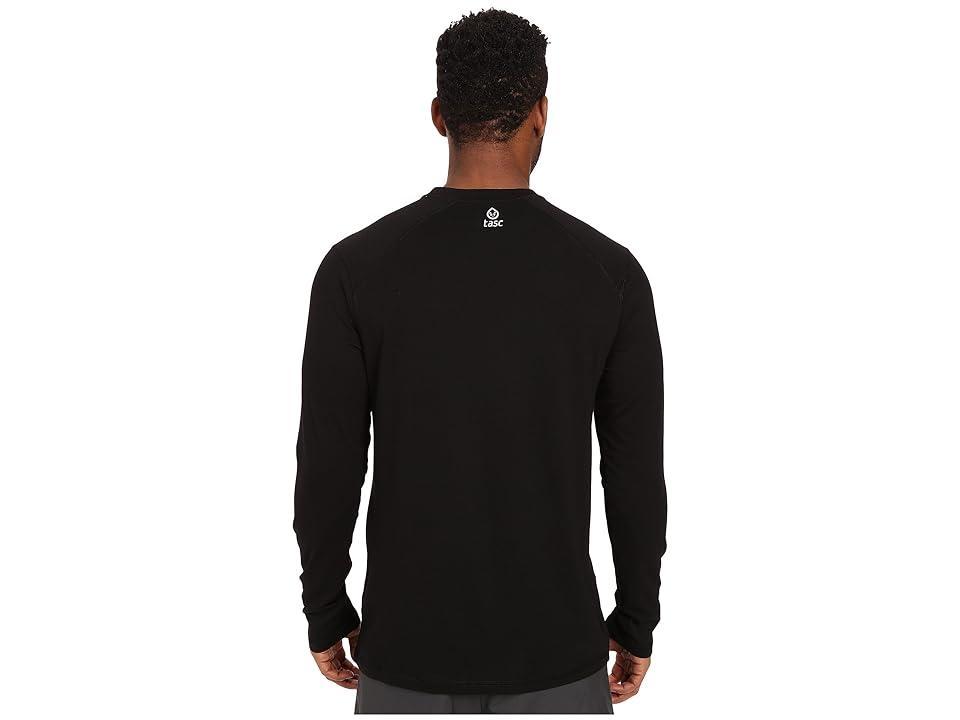 tasc Performance Carrollton Long Sleeve Shirt (Black) Men's Long Sleeve Pullover Product Image