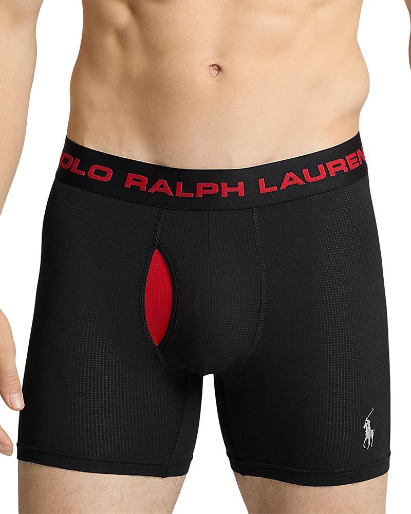 POLO RALPH LAUREN Nylon Stretch Moisture Wicking Boxer Briefs, Pack Of 3 In Replenishm Product Image