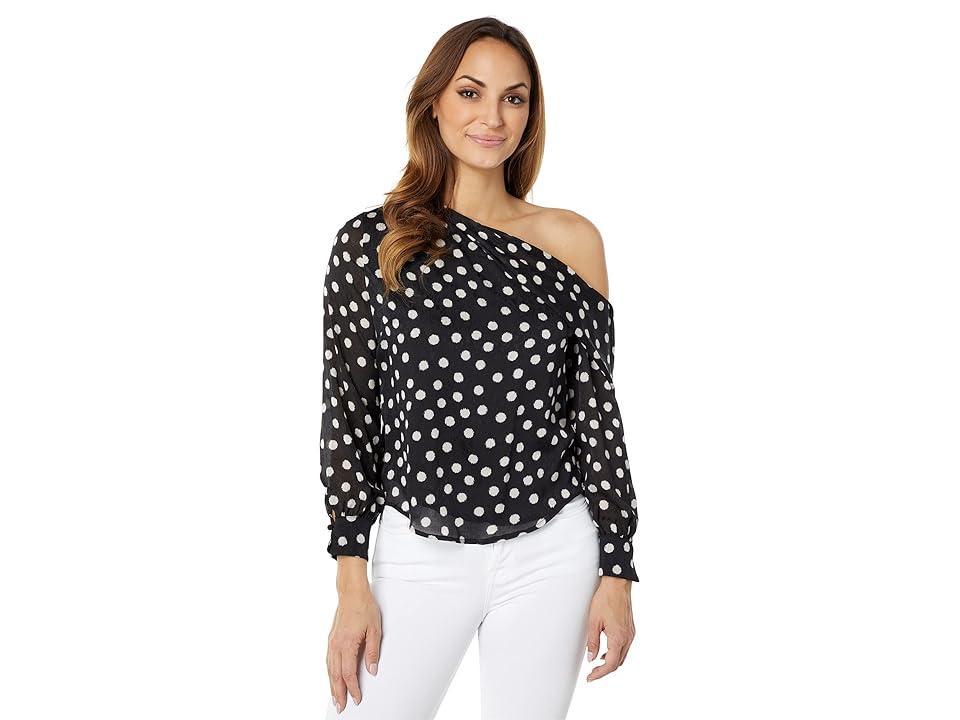 Heartloom Keely Top (Onyx) Women's Blouse Product Image