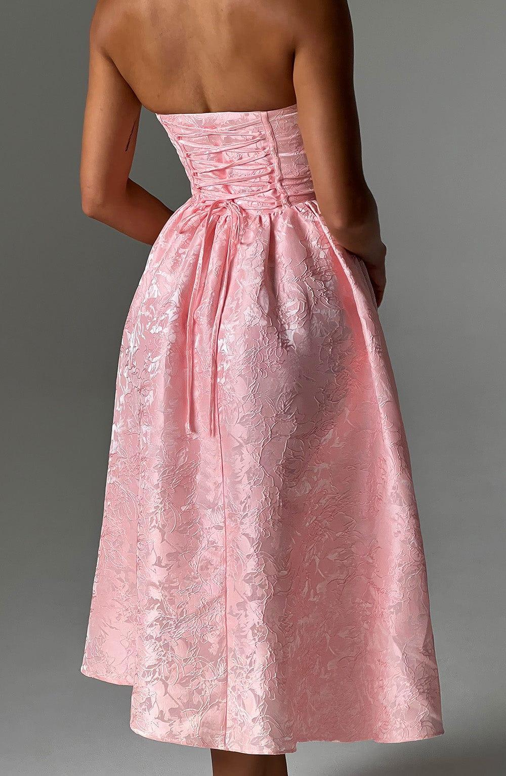 Saoirse Midi Dress - Blush Product Image