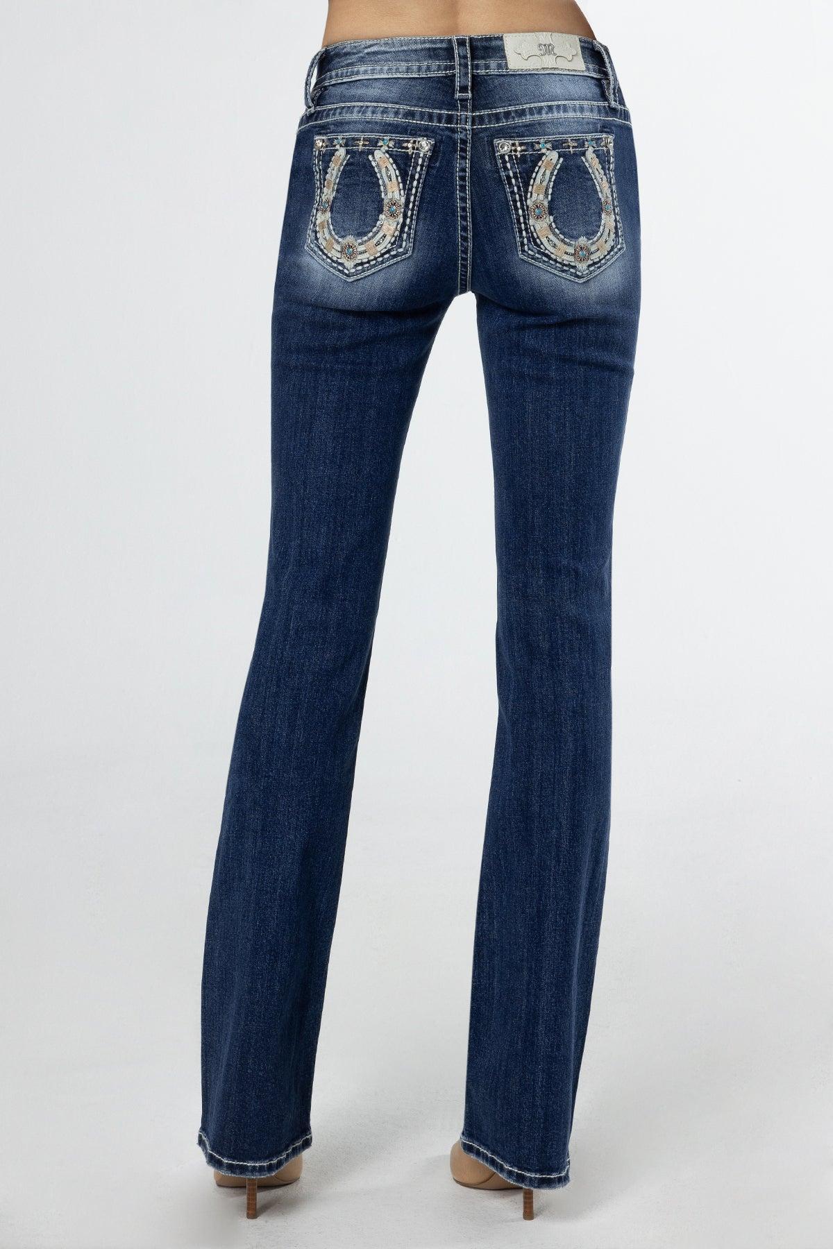 Shining Horseshoe Bootcut Jeans product image