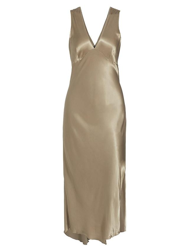 Monique Satin Slip Dress Product Image