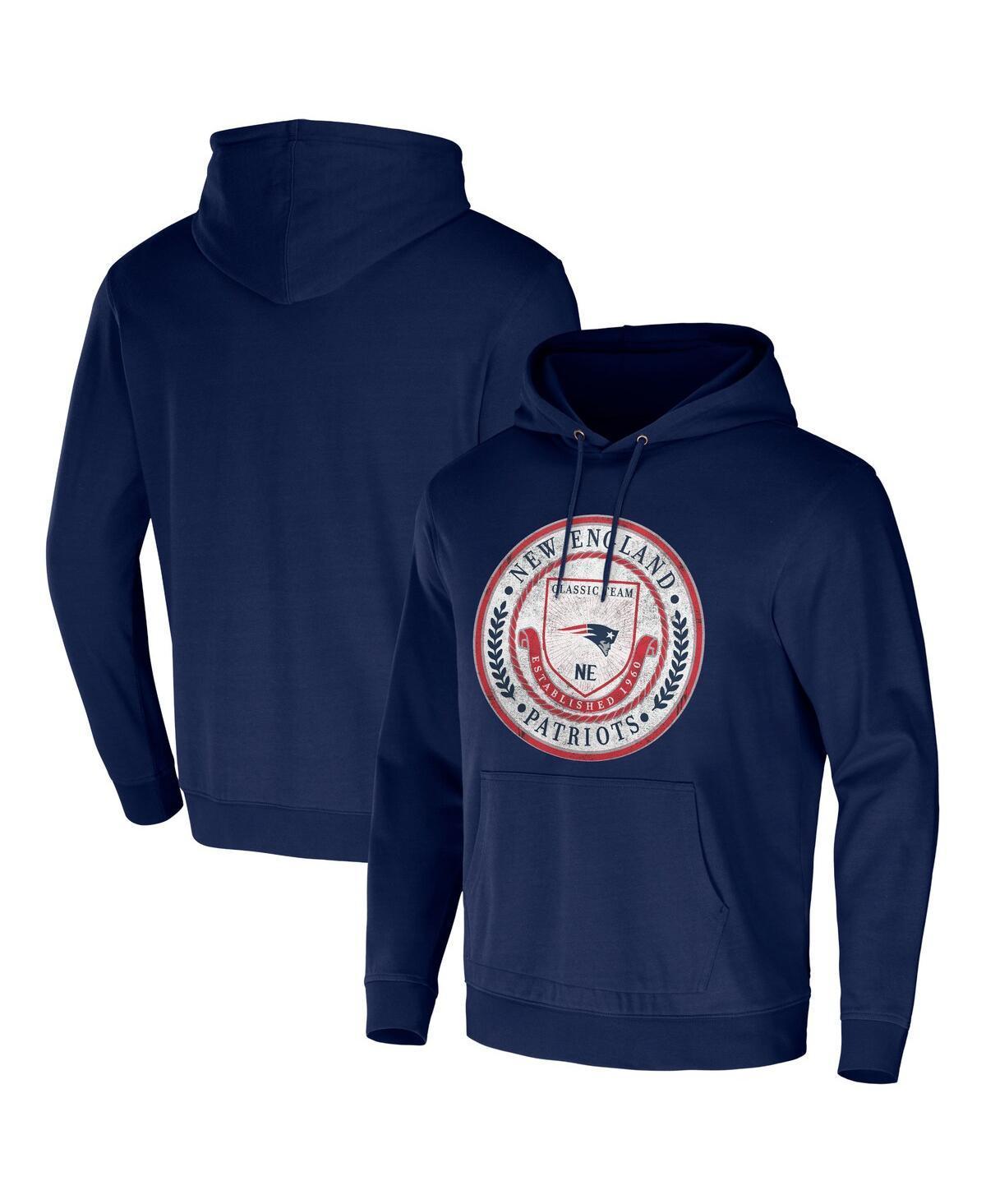 Mens Nfl x Darius Rucker Collection by Fanatics Navy New England Patriots Washed Pullover Hoodie Product Image