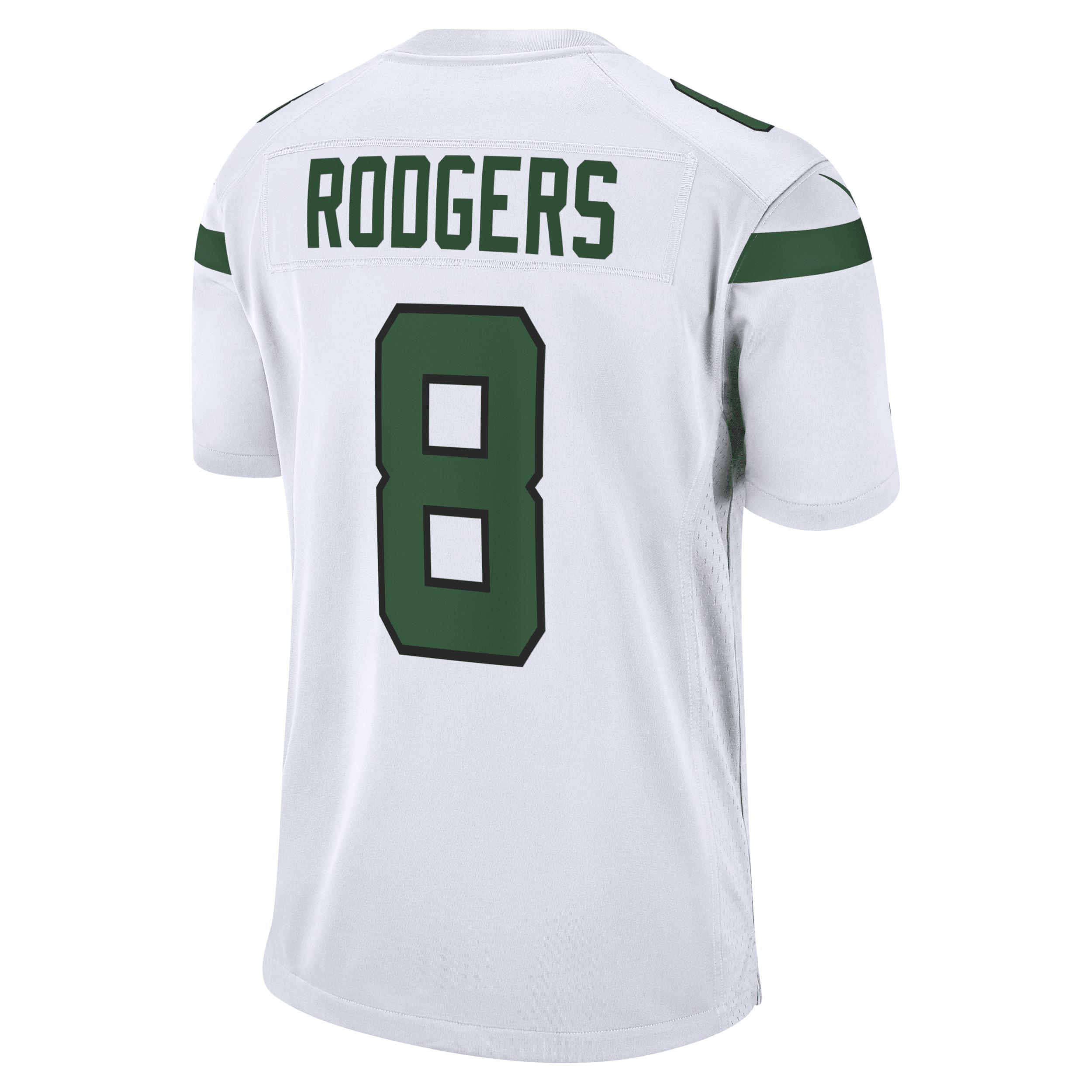 Aaron Rodgers New York Jets Nike Men's NFL Game Football Jersey Product Image