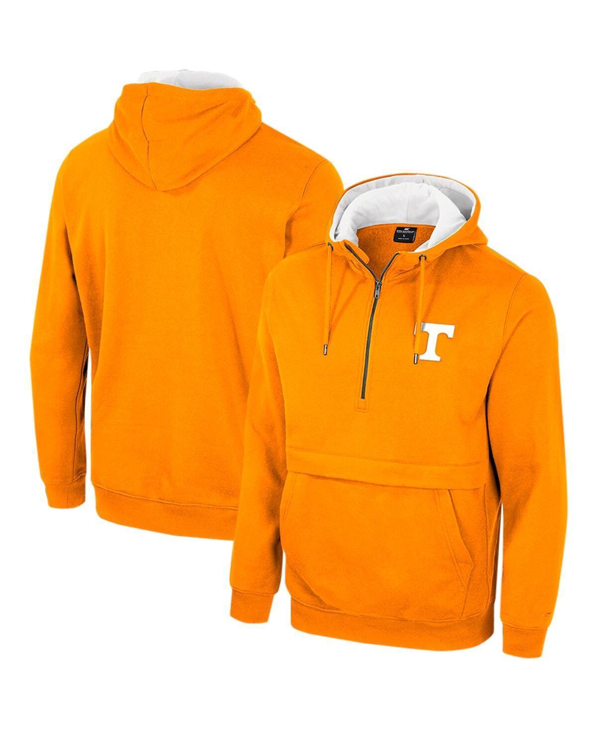 Mens Colosseum Tennessee Orange Tennessee Volunteers Half-Zip Hoodie Product Image