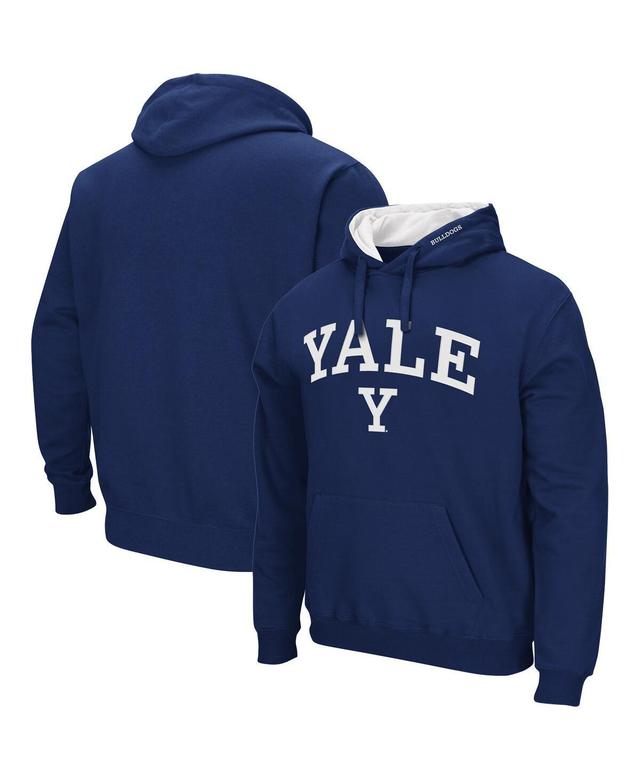 Mens Colosseum Seton Hall Pirates Arch and Logo Pullover Hoodie Product Image