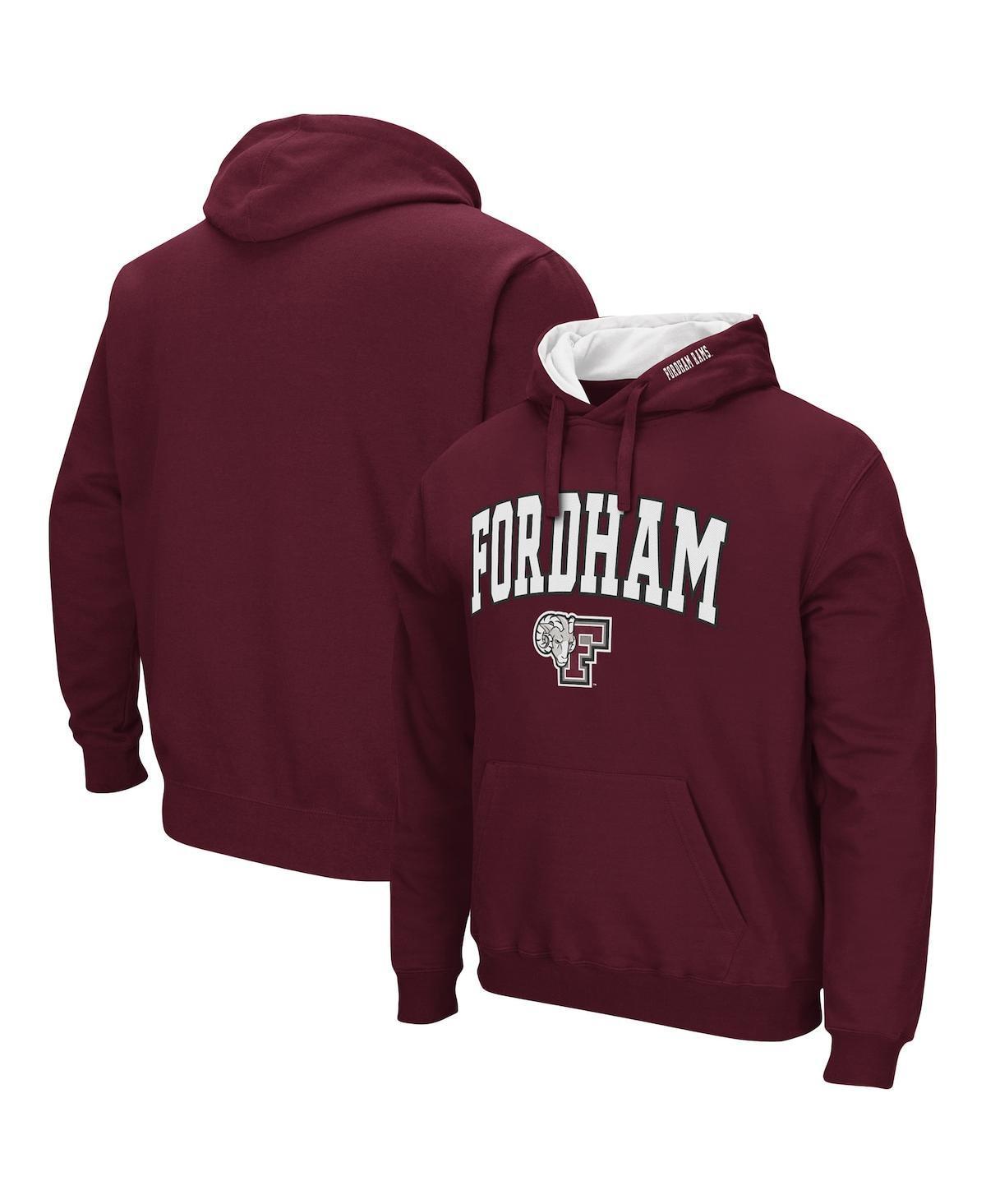 Mens Colosseum Boston College Eagles Arch and Logo Pullover Hoodie Product Image