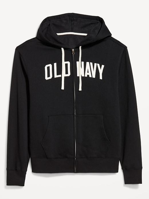 Oversized Logo Zip Hoodie Product Image