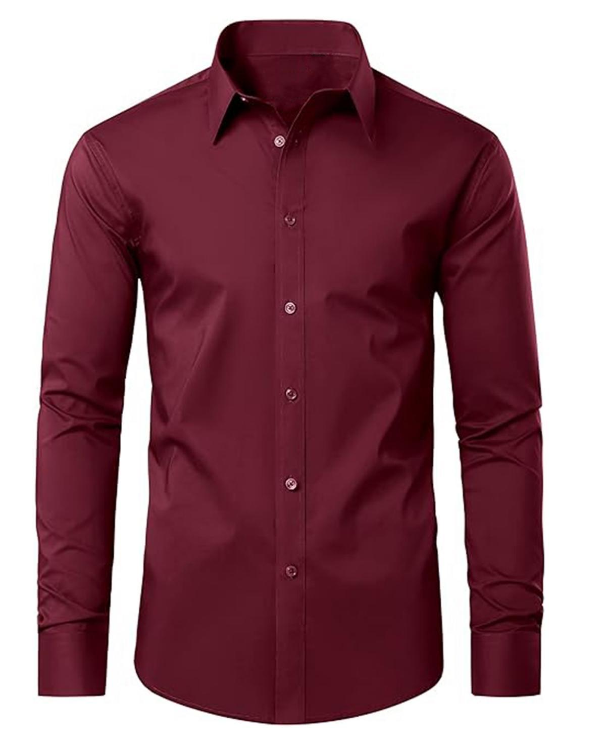 Blue Ice Mens Long Sleeve Classic Dress Shirt Product Image