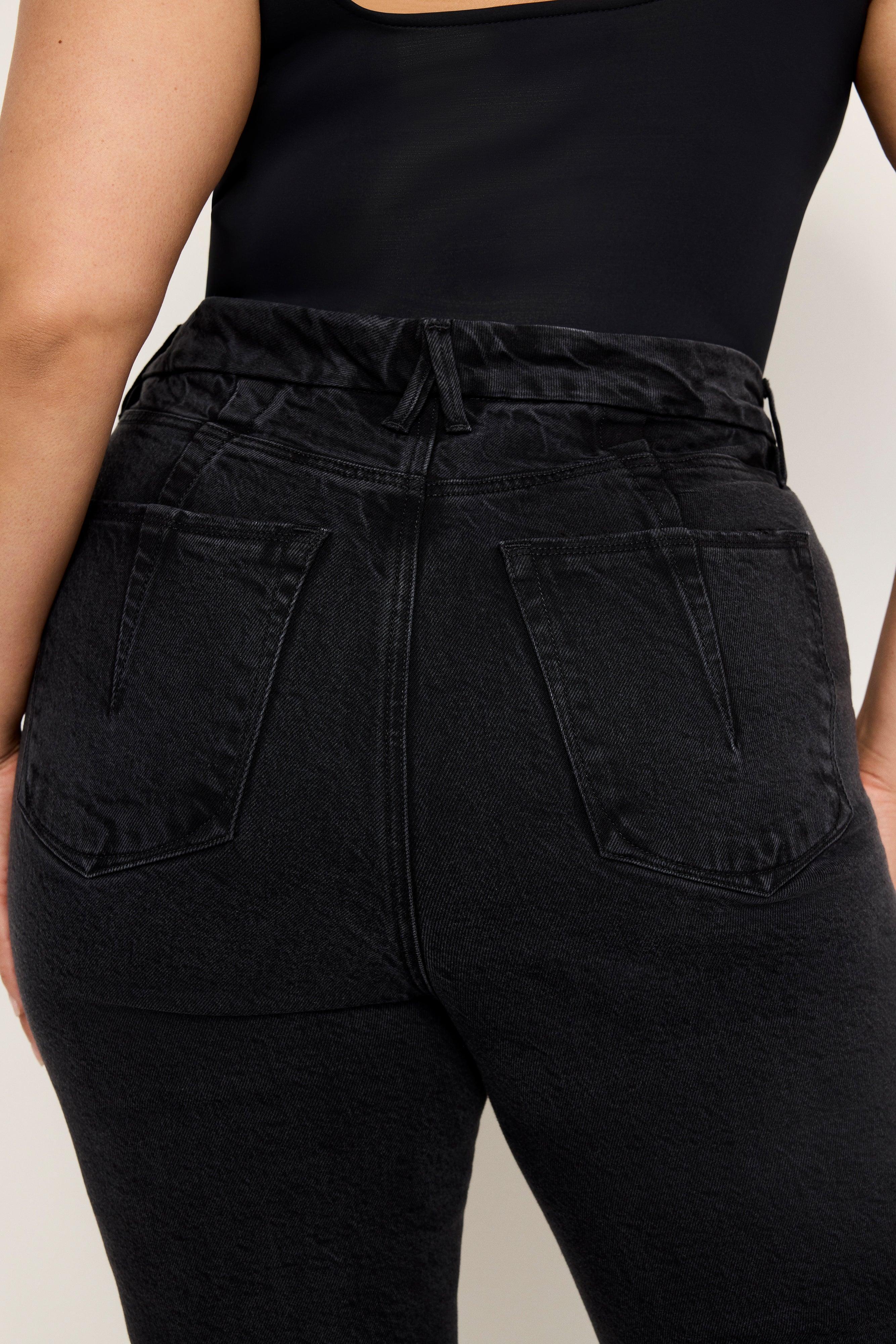 SOFT-TECH GOOD LEGS STRAIGHT JEANS | BLACK340 Product Image