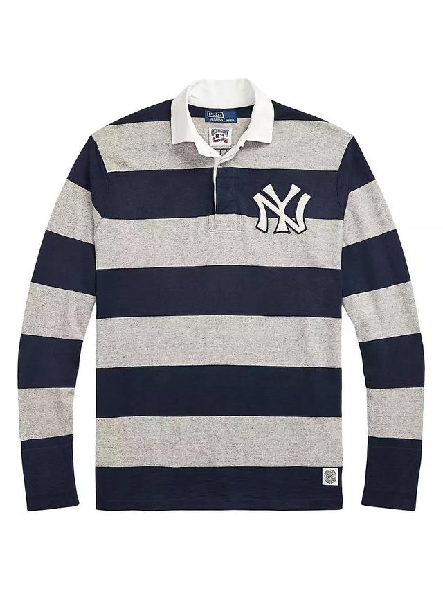 Striped Cotton Rugby Shirt Product Image