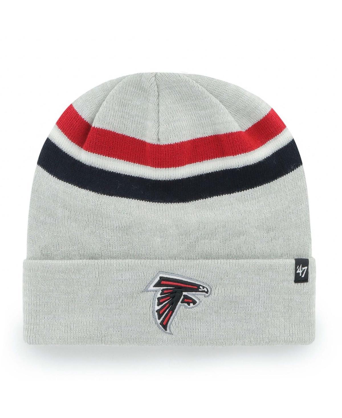 Mens 47 Gray Atlanta Falcons Monhegan Cuffed Knit Hat Product Image