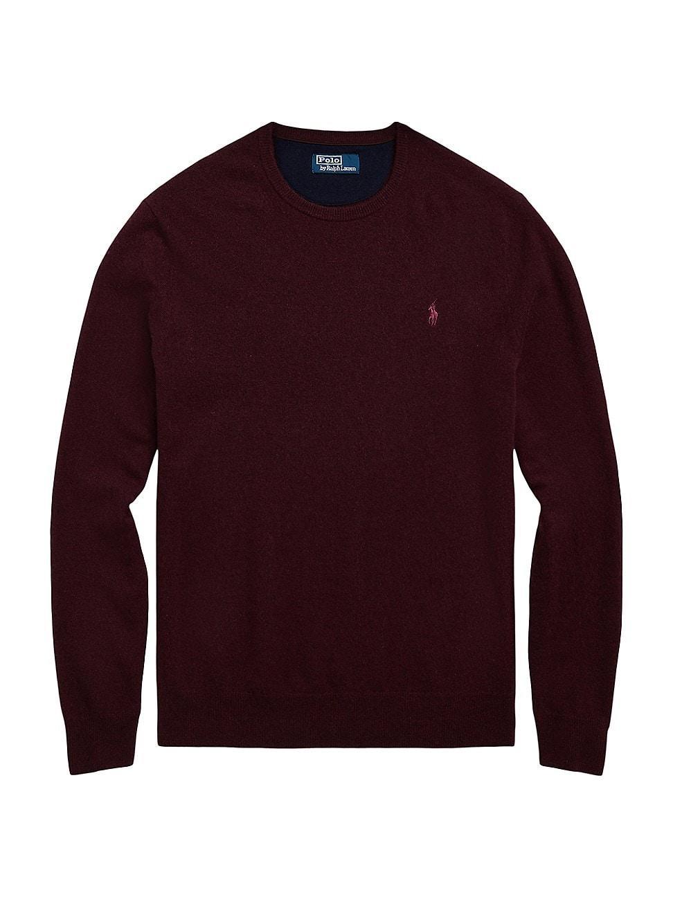 Mens Wool Knit Sweater Product Image