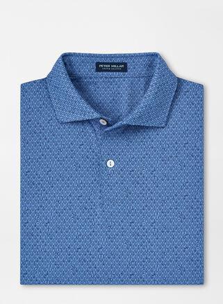 Mens Crown Crafted Staccato Performance Jersey Polo Shirt Product Image