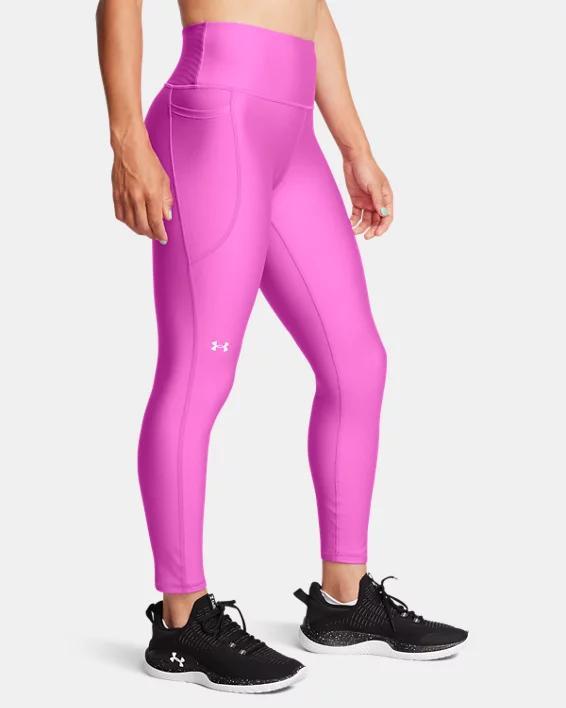 Womens HeatGear No-Slip Waistband Ankle Leggings Product Image