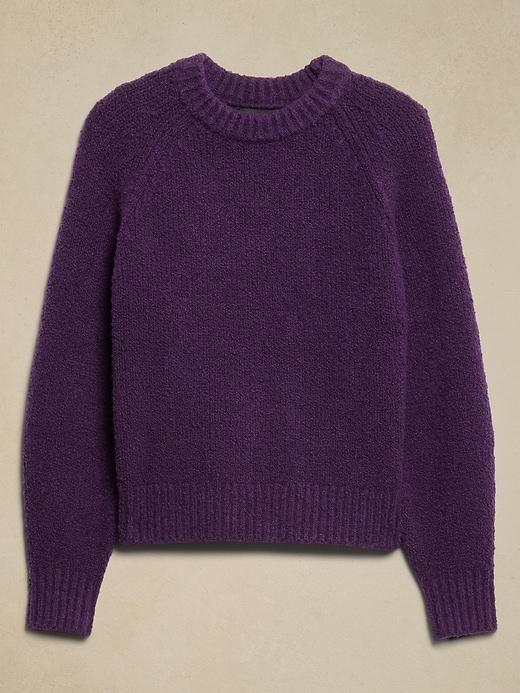 Boucle Pullover Sweater Product Image