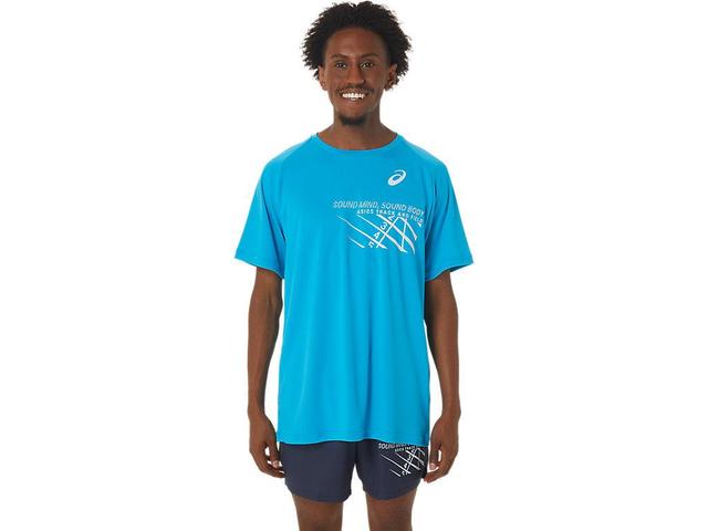 ASICS Men's Finish Line Graphic Short Sleeve Top Product Image