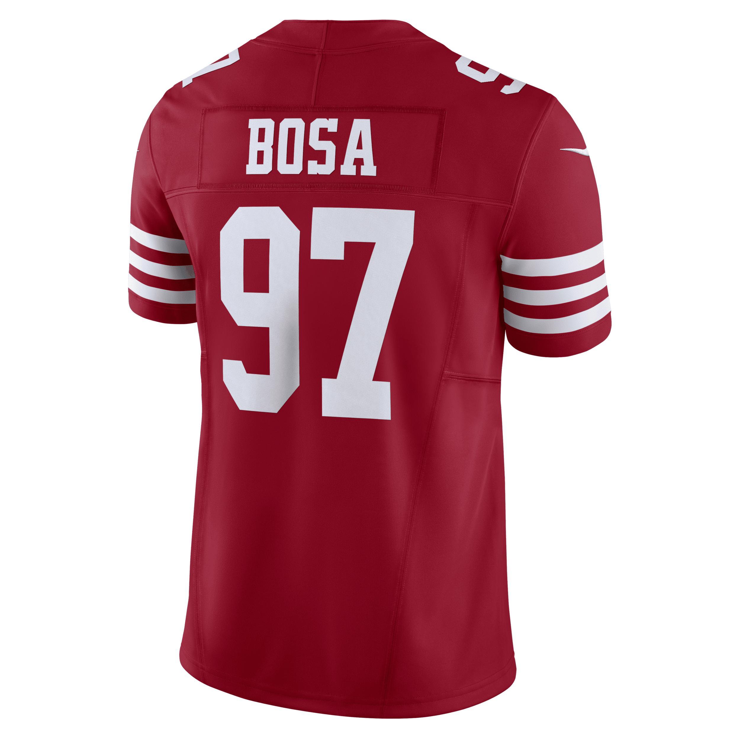 Mens Nike Nick Bosa Scarlet San Francisco 49ers Vapor F.u.s.e. Limited Jersey - Scarlet Product Image