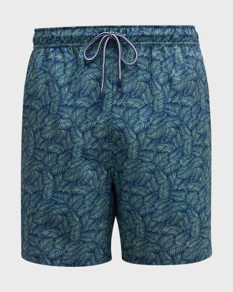 Men's Tropical Shade Swim Trunks Product Image