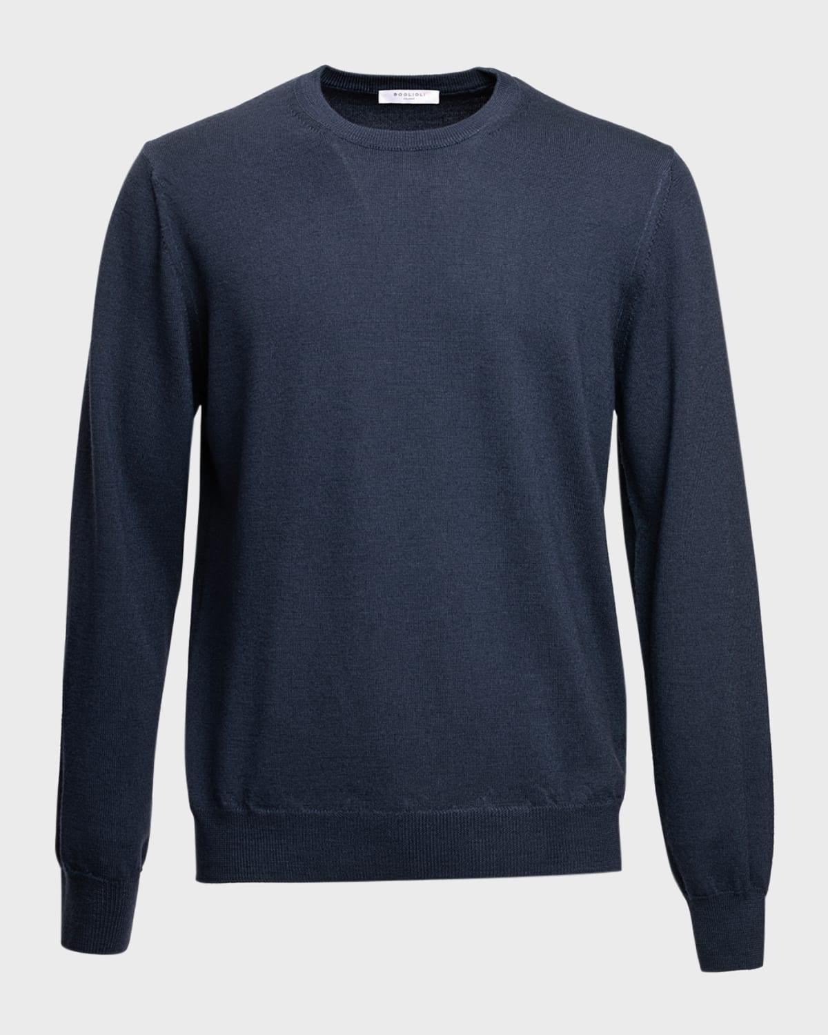 Men's Garment-Dyed Wool Sweater Product Image