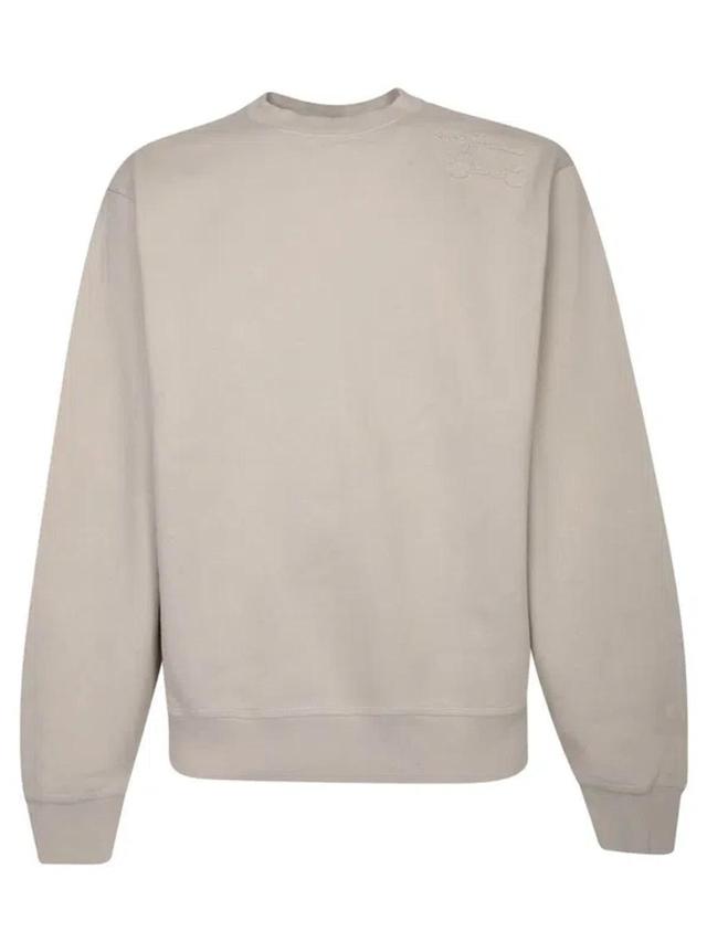 Long Sleeve Jersey Sweatshirt In Grey Product Image