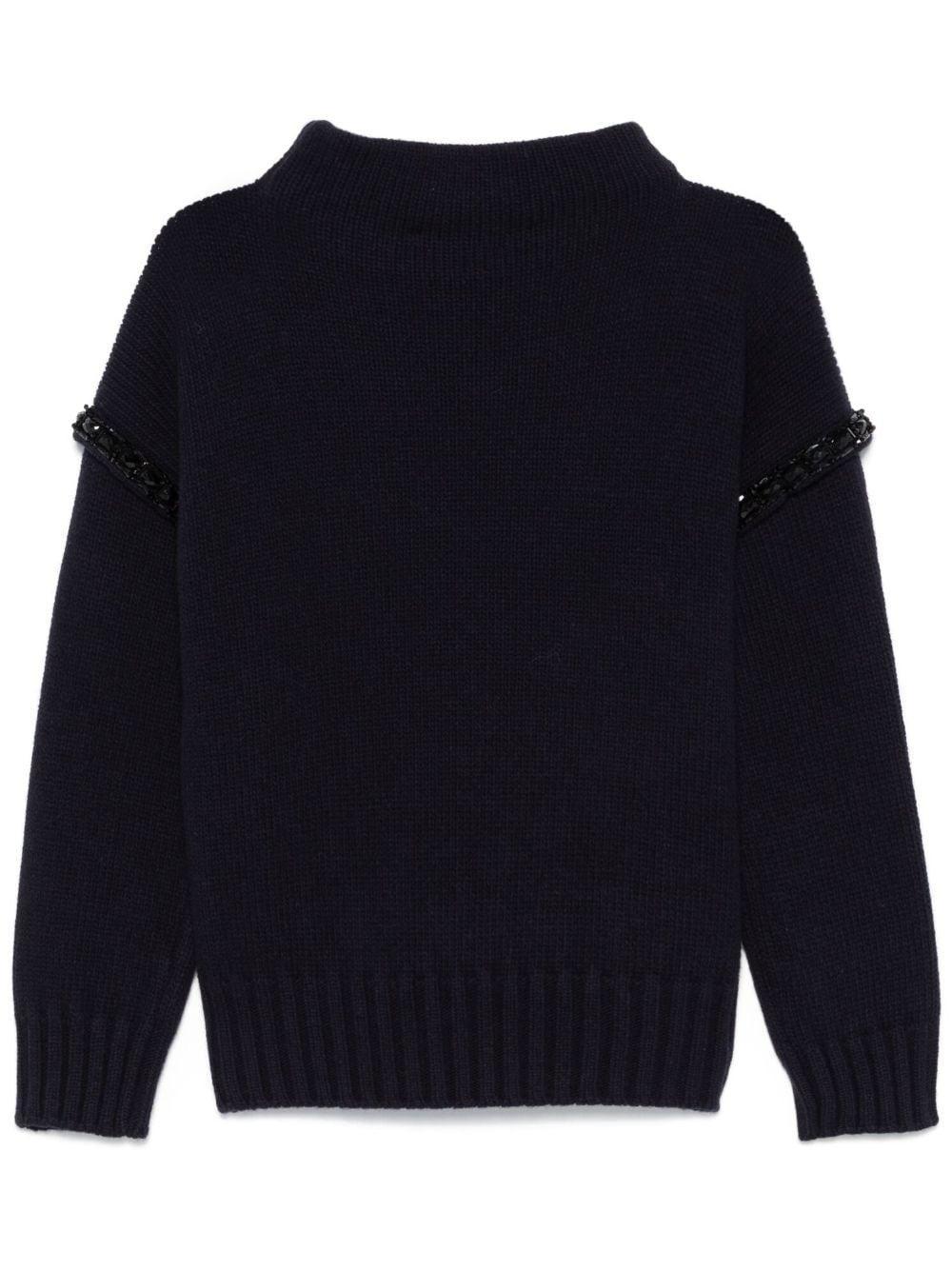 Gene Sweater In Blue Product Image