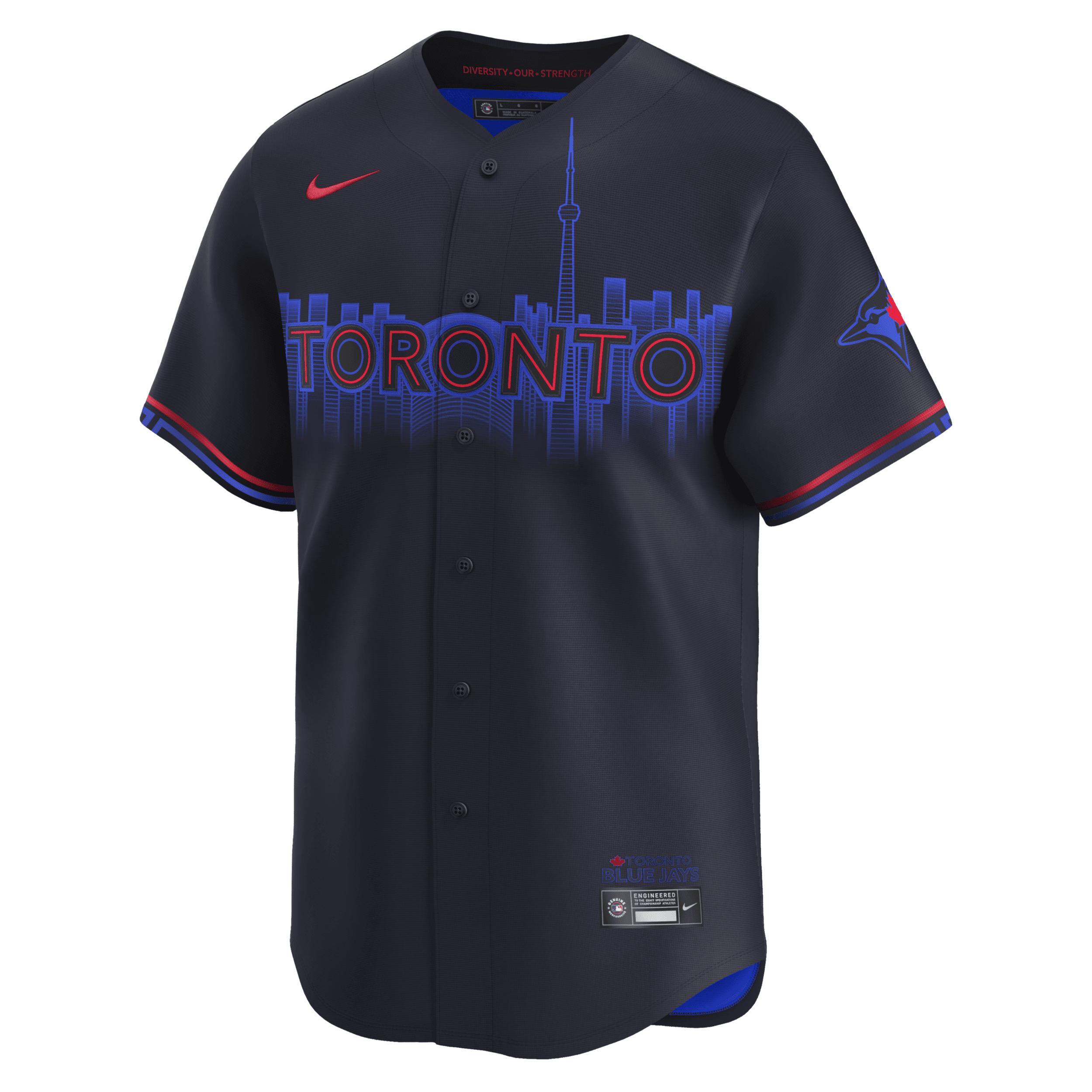 Nike Mens Navy Toronto-Blue Jays 2024 City Connect Limited Jersey - Navy Product Image