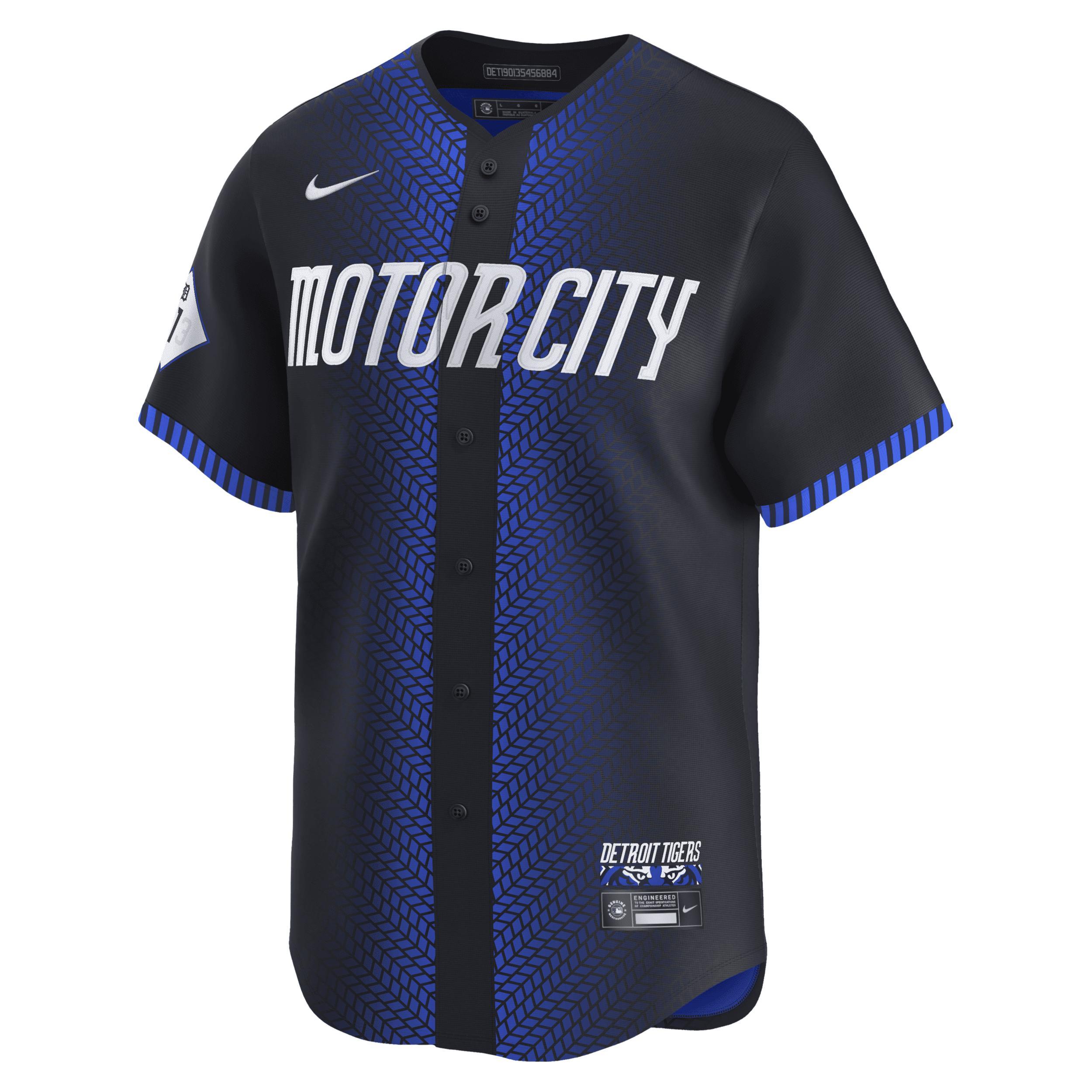 Javier Bez Detroit Tigers City Connect Nike Mens Dri-FIT ADV MLB Limited Jersey Product Image