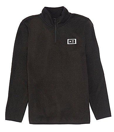 Hurley Mesa Ridgeline Long Sleeve Quarter-Zip Sweater Product Image