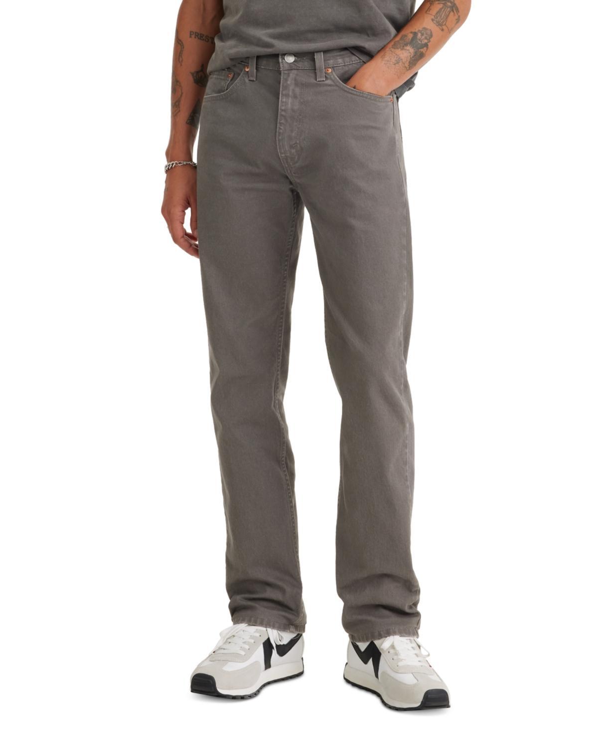 Levis Mens 505 Regular Fit Stretch Jeans Product Image