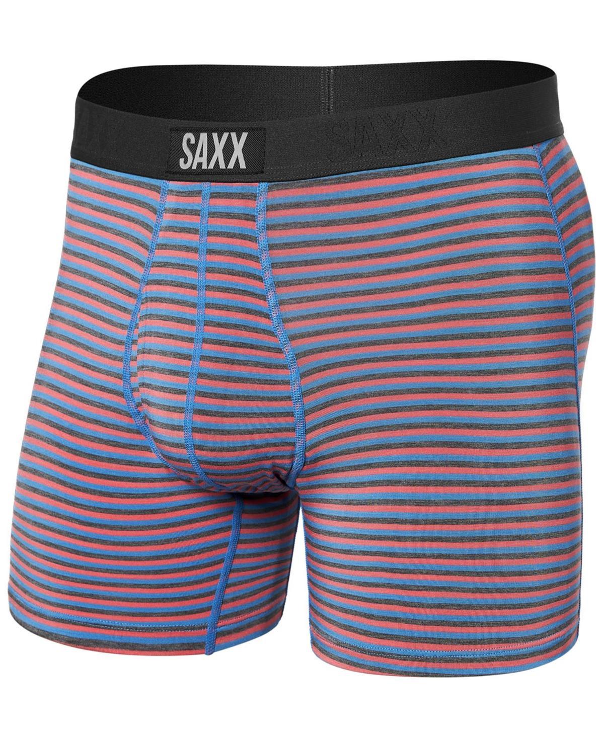 Saxx Mens Micro Stripe Relaxed Fit Ultra Super Soft Boxer Briefs Product Image