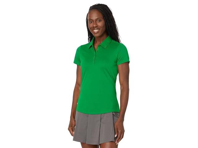 adidas Golf Performance Solid Short Sleeve Golf Polo Shirt Women's Clothing Product Image