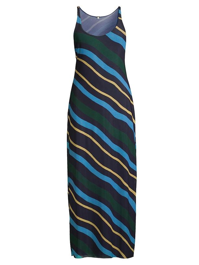 Womens Paradiso Azalea Striped A-Line Dress Product Image